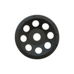 Plateau de surfa�age pcd avec 9 segments en diamant polycristallin - d. 125 mm - 22, 23 mm - 21 mm - ...