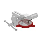 Plateau tournant pour �tau parall�le taille 100, 360�, fer forg�, plateau �tau - stier