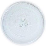 Plateau tournant universel en verre pour micro - ondes 255 mm, .