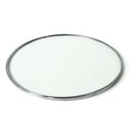 Plateau en verre cercle inferieur pour appareil a raclette evolution lagrange - diametre : 23 cm.