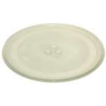 Plateau en verre diam. 255mm (3517203600, 434603) four micro - ondes beko daewoo elsay, gorenje, mora, ...