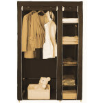 Pliage bricolage placard en tissu coince vetements systeme d'etagere armoire vetements rail garde - robe ... Pliage bricolage placard en tissu coince vetements systeme d'etagere armoire vetements rail garde - robe ...