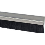 Plinthe brosse ht 75x50 mm 3m alu - jean jourjon - 550304