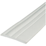 Vurahome - plinthe souple autoadh�sive blanc plinthe pliable, 5 m