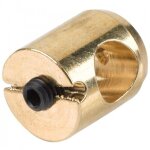 Plot de rglage laiton poli pour fiches  lacets - bouvet - torbel industrie