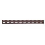 Cornire nervure 30 x 30 mm marron 2