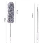 Plumeau t�lescopique extra - long, lavable, r�glable, adapt� au nettoyage des maisons et des voitures, ...