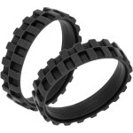 Pneu de rechange en caoutchouc compatible pour roomba 500, 600, 700, 800, 900, e, i, s. remplace la roue ...