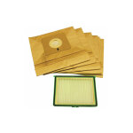 Sacs aspirateur x6 + filtre hepa pour petit electromenager moulinex - zr004101