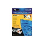 Fellowes - pochettes brillantes a4 175 microns