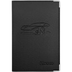 Pochette carte grise - accessoire voiture pratique pour le rangement des documents, avec �tui de protection ...