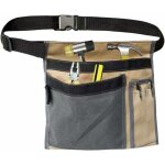 Pochette de ceinture � outils, tablier multifonctionnel en toile de 12 oz avec clip de ceinture r�glable ...