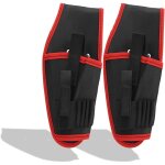 Pochette de ceinture de perceuse �lectrique 2 pi�ces, sac multifonctionnel d'outil d'�lectricien sans ...