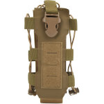 Pochette gourde militaire �tanche, support bidon molle pour randonn�e camping chasse couleur sable