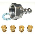 Pochette injecteurs gaz butane propane pour cuisini�re scholtes c00139314