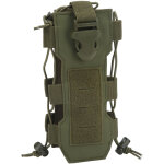 Pochette militaire pour gourde, sac � eau molle, porte - bidon pour randonn�e camping chasse vert