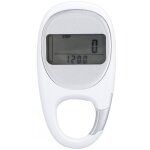 Podom�tre multifonction clip sport m�moire compteur de pas randonn�e voyage blanc