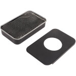 Po�le � alcool portable l�ger mini pare - vent pour camping ext�rieur noir