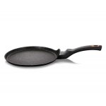 Po�le � cr�pes en granit 28 cm berlinger haus bh - 6181 noir rose