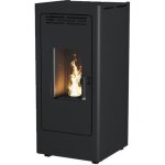 Po�le � granul�s silencieux �tanche fonte - firematic br9 8 kw avec module wifi - avec kit de canalisation ...