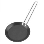 Po�le miniature mignonne pour ?uf poch� - mod�le r�duit de po�le � frire avec manche en acier pour cuisine ...