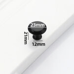 Poign�es en acier inoxydable, meuble � chaussures � un seul trou, portes, tiroirs, or, noir, en forme ...