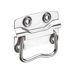 Hettich poignée acier zingue hettich entraxe 64 mm Hettich poignée acier zingue hettich entraxe 64 mm