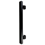 Poign�e b�ton mar�chal - pack complet, lg 1800mm, noir mat - profil� aluminium pour am�nagement et isolation ...