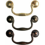 Poign�e b�ton de tiroir r�tro poign�es porte meuble avec vis poignee tiroir pour armoire commode tiroir ...