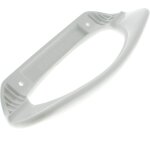 Poigne blanche verticale (entraxe : 110 mm) pour rfrigrateur, conglateur vedette - 45x4118