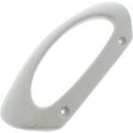 Poigne blanche verticale (entraxe : 110 mm) pour rfrigrateur, conglateur vedette - 45x4118