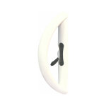 Poign�e coulissant chronos � anse int�rieure - finition : blanc ral9016 - sotralu