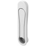 Poign�e cuvette escamotable pop - up - profondeur (mm) : 11 - finition : blanc ral9016 - carr� (mm) : ...