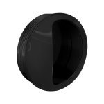 Slid'up by mantion - poign�e cuvette ronde diam�tre 55 mm - plastique noir