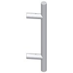 Poignee inox 316 diva xx interieure ea300 ht500