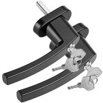 Poigne de fentre noire verrouillable  cls scurit enfants poigne de scurit pour fentre acier ...