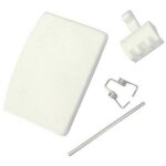 Kit poignee de hublot blanche pour lave linge whirlpool Kit poignee de hublot blanche pour lave linge whirlpool