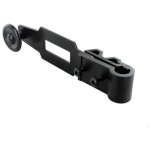 Poign�e de man?uvre pour espagnolette de volet battant ? aluminium et composite ? noir ? r�sistante aux ...