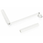 Poigne pour manivelle hexagonale  10mm lg totale 310mm