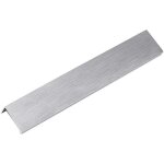 Poign�e de meuble de cuisine, poign�e encastr�e en argent, poign�e de porte cach�e en alliage d'aluminium, ...