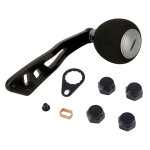 Poign�e de moulinet de p�che en eva avec raccords, pi�ces de rechange pour moulinet bas de gamme (couleur ...