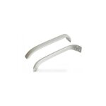 Poignees de portes 32cm (x2) pour refrigerateur bosch b / s / h