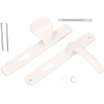 Poign�e de porte - 72 mm - blanc - cylindre profil� - pour portes - porte - porte - kotarbau