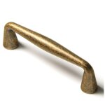 Poign�e de porte d?armoire de couleur bronze antique, en alliage de zinc, style r�tro am�ricain pour ...