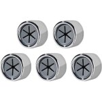 Poign�e de porte coulissante en alliage d'aluminium noir pour balcon, salle de bain, cuisine - 2 pi�ces ...