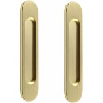 Jusch ? poign�e de porte coulissante ovale autocollante ? installation facile sans poin�on ? pour portes ...