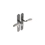 Ouvre&déco - 2 poignées de porte rustica cylindre, fer patiné entraxe 195 mm Ouvre&déco - 2 poignées de porte rustica cylindre, fer patiné entraxe 195 mm
