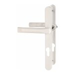 Hoppe et cie - poign�e de porte fen�tre - tokyo blanc pur - cl� i - 195 mm - saillie r�duite