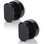 Poign�e de porte � ventouse : lot de 2 poign�es � ventouse puissante pour baie vitr�e, id�ale pour les ...