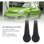 Poign�e de r�glage de si�ge pour renault clio mk2 et twingo mk1 - lot de 2 - abs premium